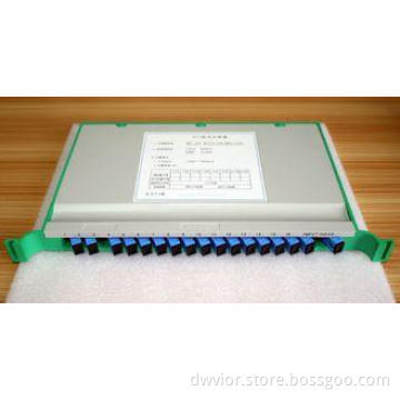 116 PLC Fiber Optic Splitter SC / UPC 900um - 0.45M Cable C